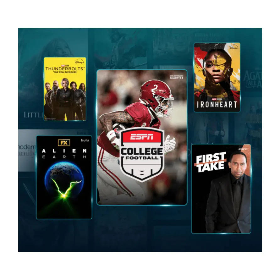 Disney+: Hulu, ESPN Unlimited Bundle Get $6 OFF