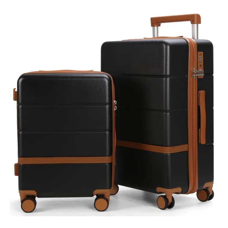 Maungti 2 Piece Suitcase set with wheels