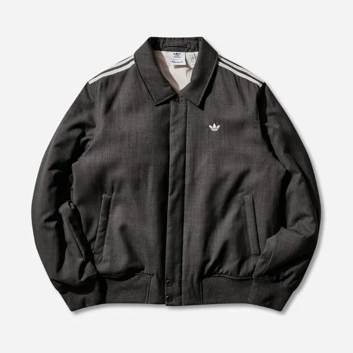 ADIDAS 阿迪达斯 x Wales Bonner 灰色外套