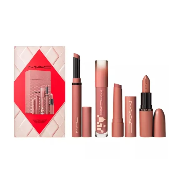 Mac 魅可 Teddy 口红四件套
