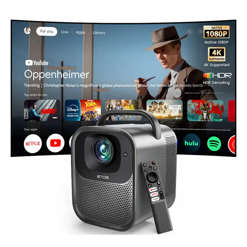 ETOE - Seal Pro 1080P Google TV 投影仪