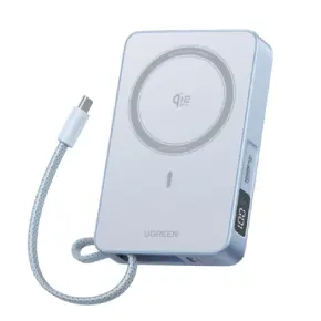 UGREEN MagFlow 10000mAh 磁吸无线充电宝