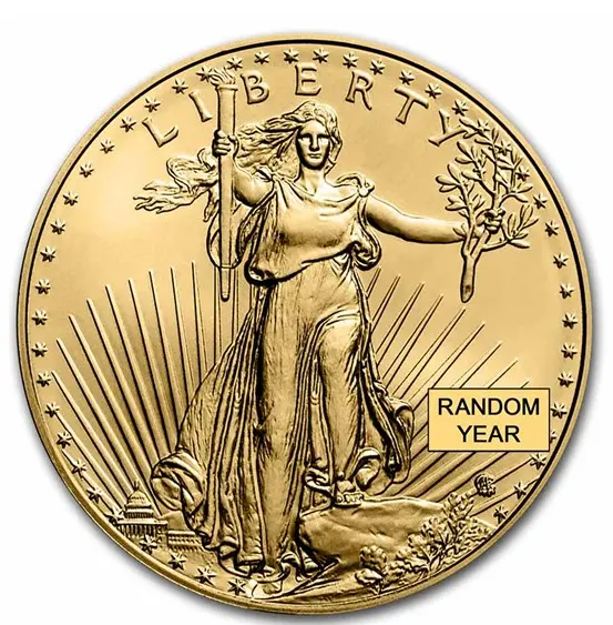 1盎司美国金鹰金币未流通版