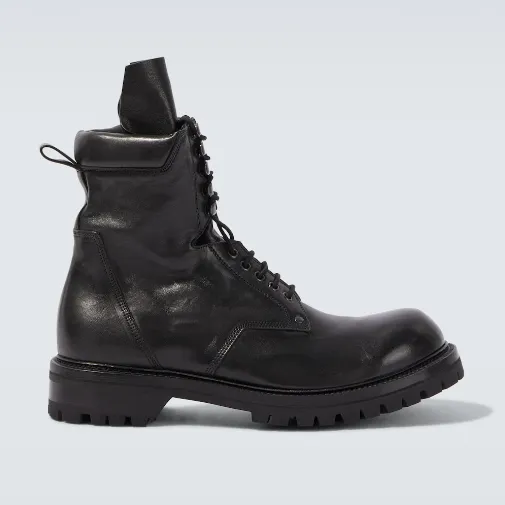 RICK OWENS 黑色靴子