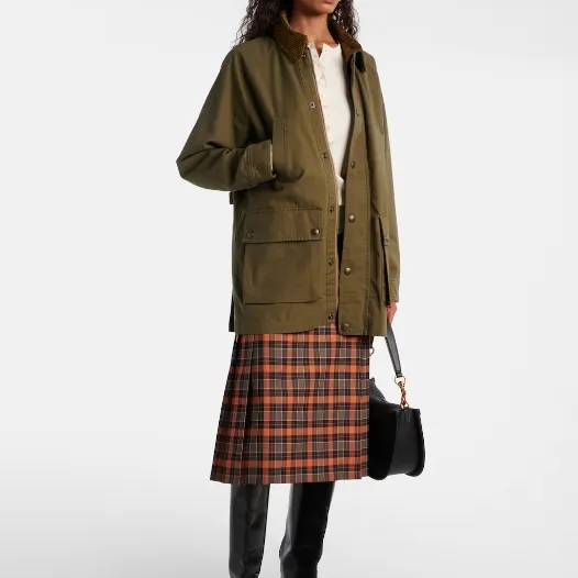 POLO RALPH LAUREN 拉夫劳伦绿色棉夹克外套