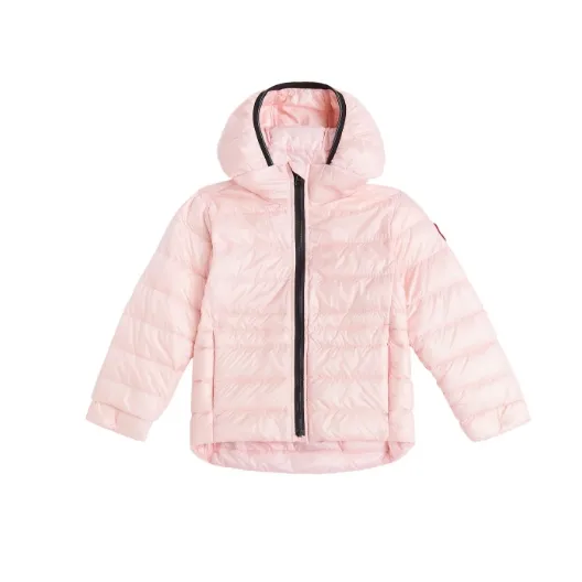 CANADA GOOSE 加拿大鹅 Cypress 大童款粉色羽绒服