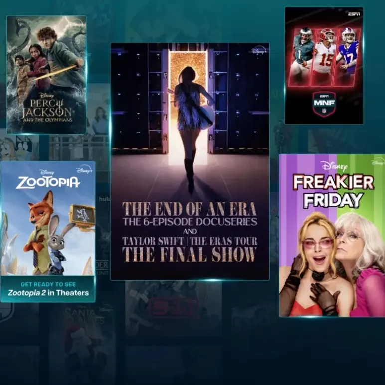 Disney+: Hulu, ESPN Unlimited Bundle Starting at $29.99/Mo.