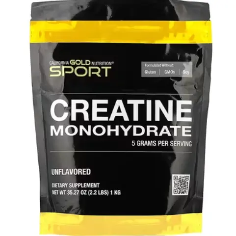 California Gold Nutrition 运动系列 一水肌酸原味 997g