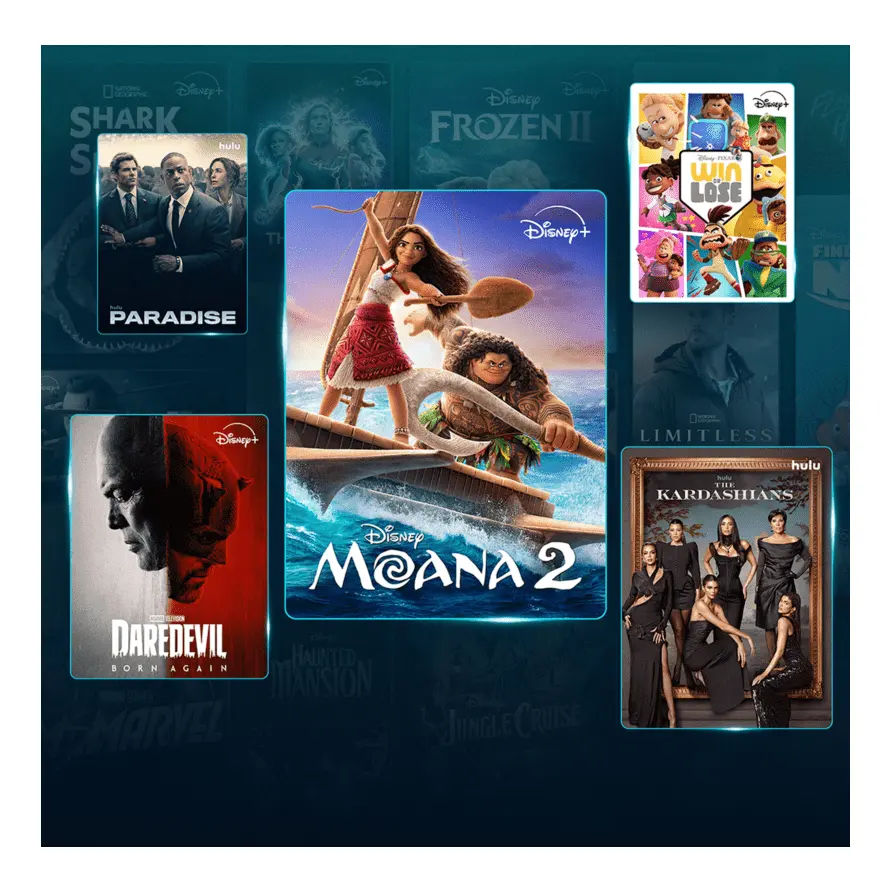 Disney+：Disney+ & Hulu 套餐低至每月$12.99