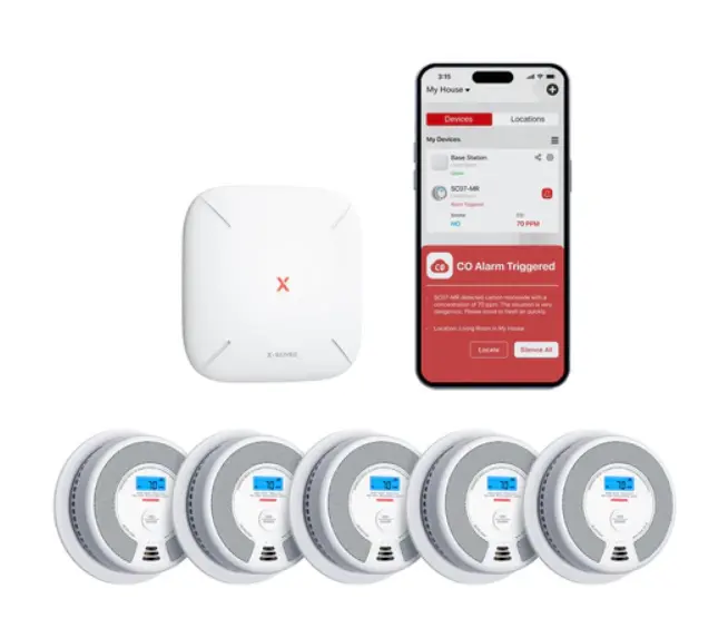 SC07-MR 智能互联烟雾及一氧化碳双重报警器