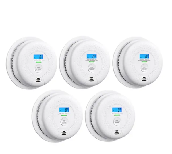 SC01 独立式烟雾和一氧化碳报警器（5只装）