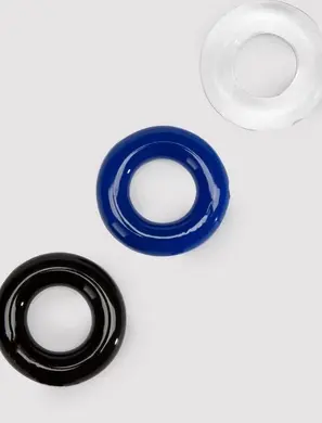 BASICS 甜甜圈形阴茎环多件装（3个装）