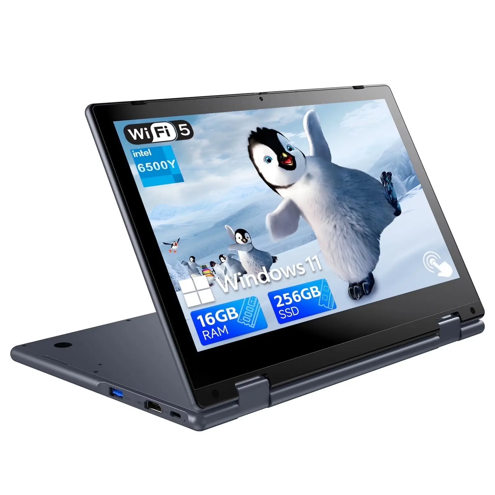 HYYUO 11.6英寸二合一触控笔记本电脑