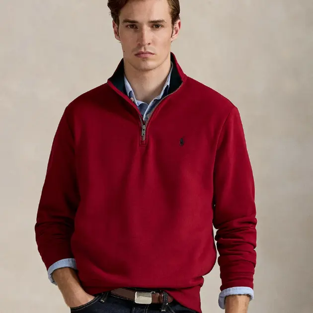 Polo Ralph Lauren 拉夫劳伦抓绒拉链套头衫