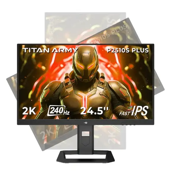 Titan-army 24.5英寸 2K 240Hz 电竞显示器