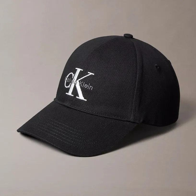 Calvin Klein 黑色经典徽标棒球帽