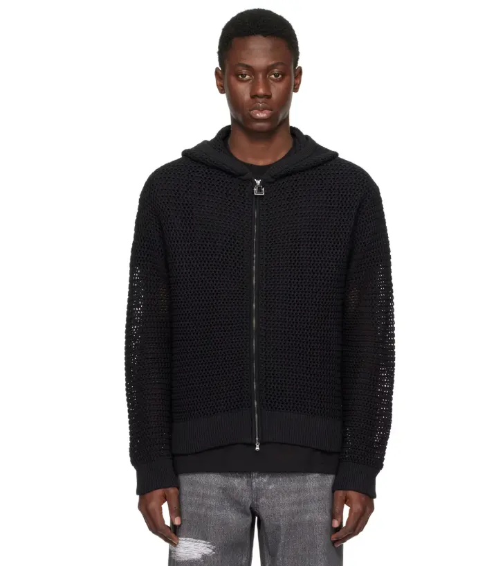 WOOYOUNGMI 黑色连帽衫