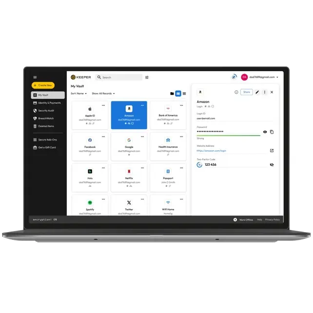 Keeper Security：顶级密码管理器限时5折优惠