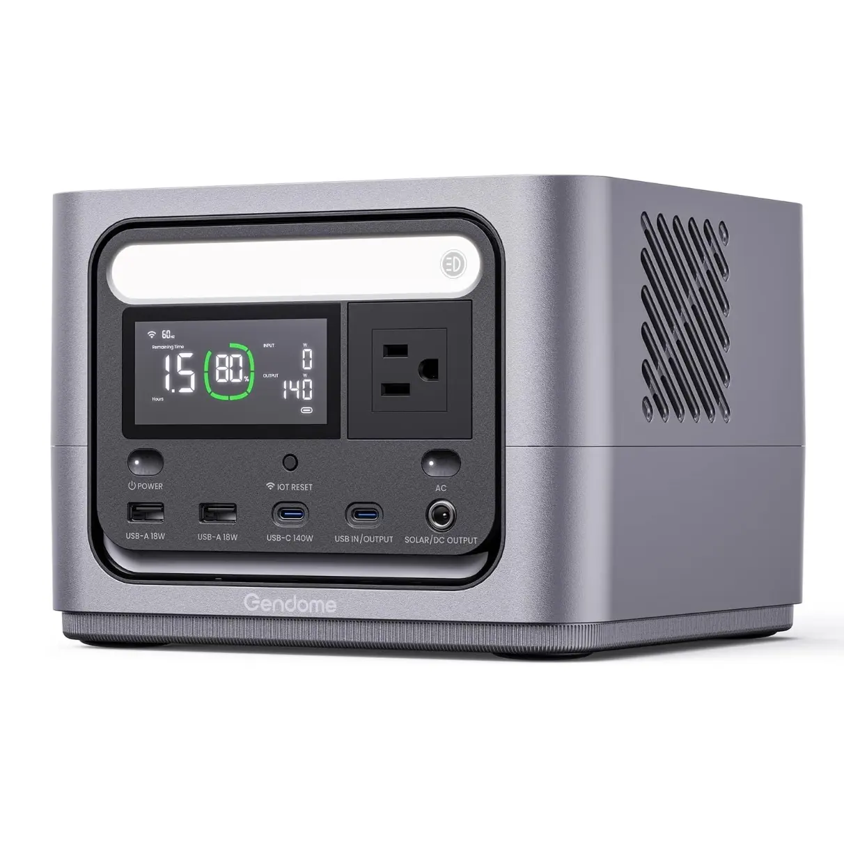 GENDOME Go 300 便携式太阳能发电机