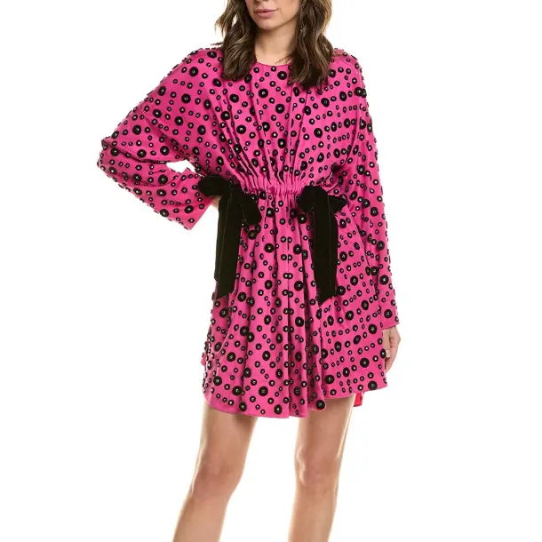 Valentino 真丝直筒连衣裙