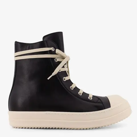 RICK OWENS 皮革运动鞋
