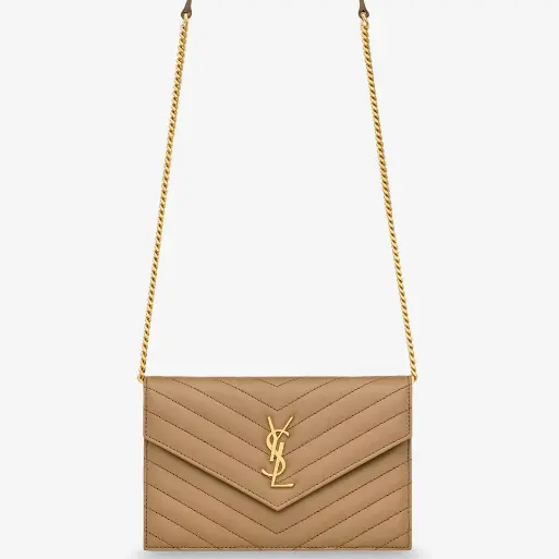 SAINT LAURENT 翻盖斜挎包