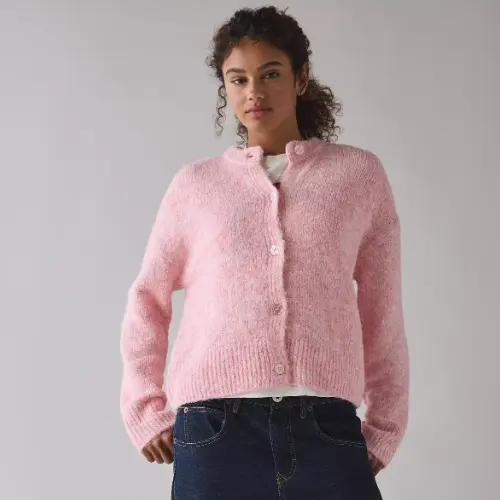 BDG Becca 毛绒针织开衫