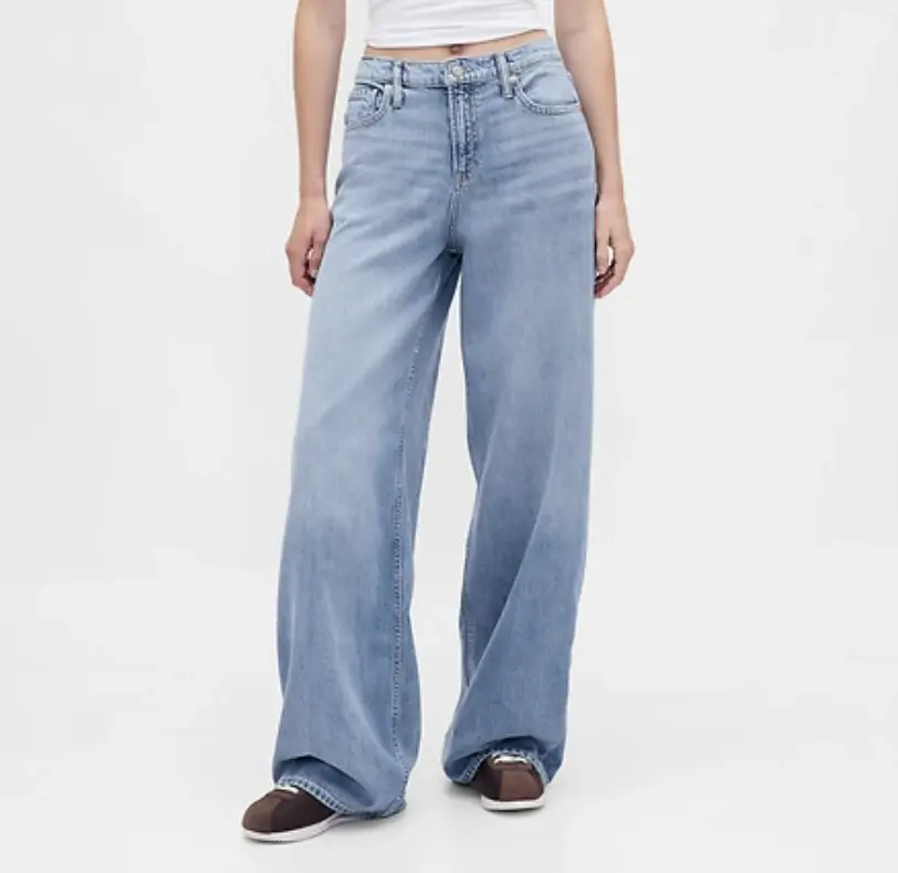 Gap  UltraSoft 束脚牛仔裤 中腰