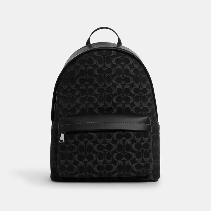 Coach 蔻驰 taylor 老花丹宁双肩包