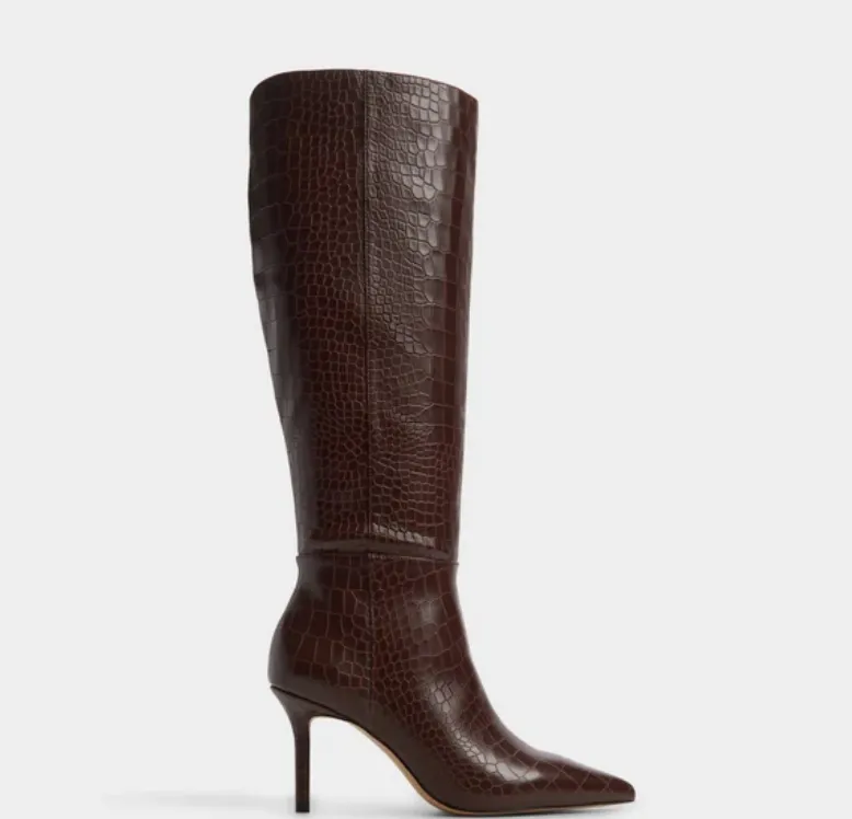 Saphiria 细跟过膝长靴