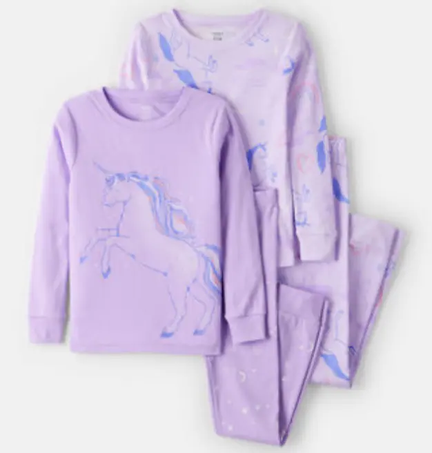 Carter's 独家兽睡衣，两套装