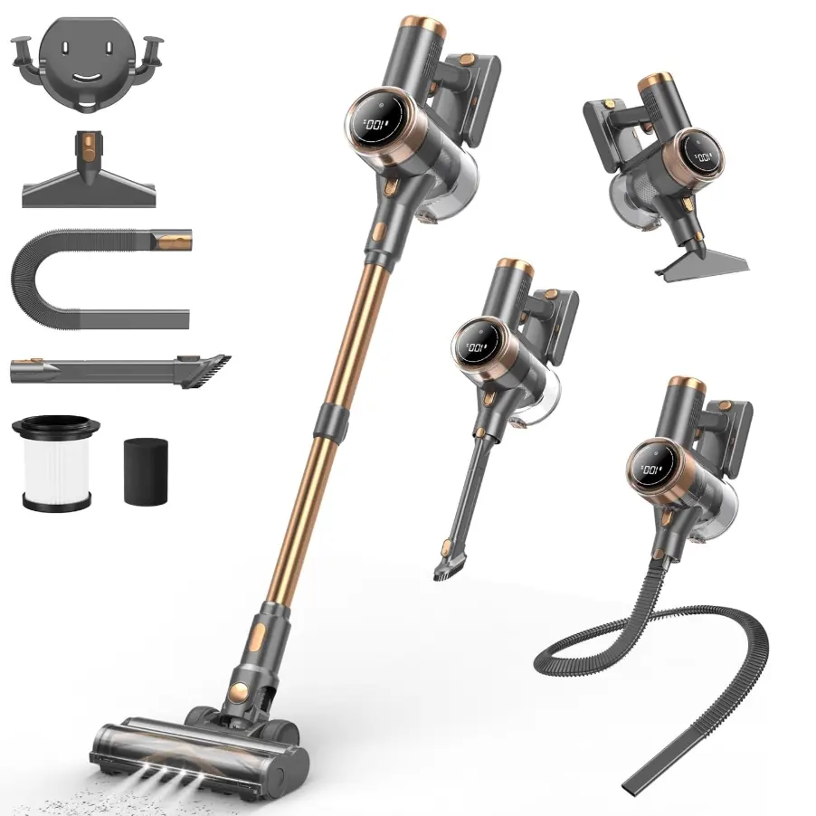 NuYupo 10合1轻便手持无线吸尘器