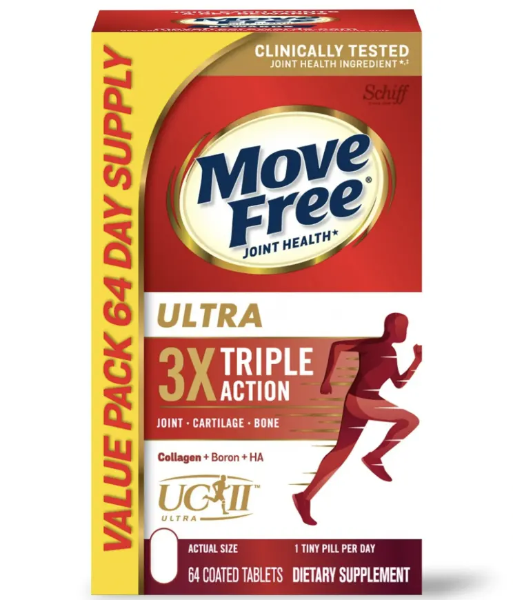 Move Free  骨胶原3倍恢复维骨力 64粒