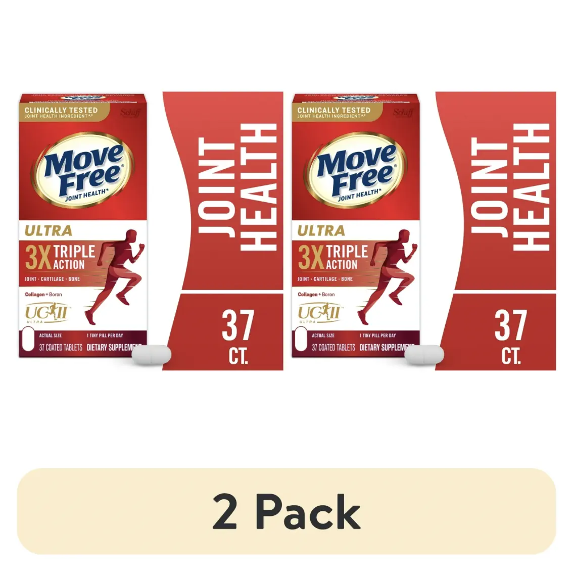 Move Free  骨胶原3倍维骨力 37片*2