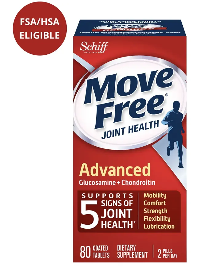 Move Free  加强版维骨力 80粒