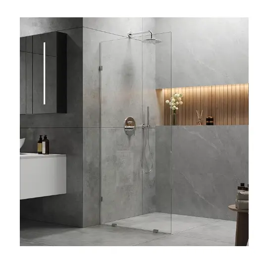 DeerValley 34"×74" Shower Glass Panel