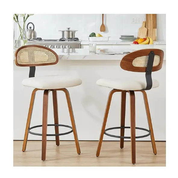 Kinmars Swivel Counter Height Bar Stools