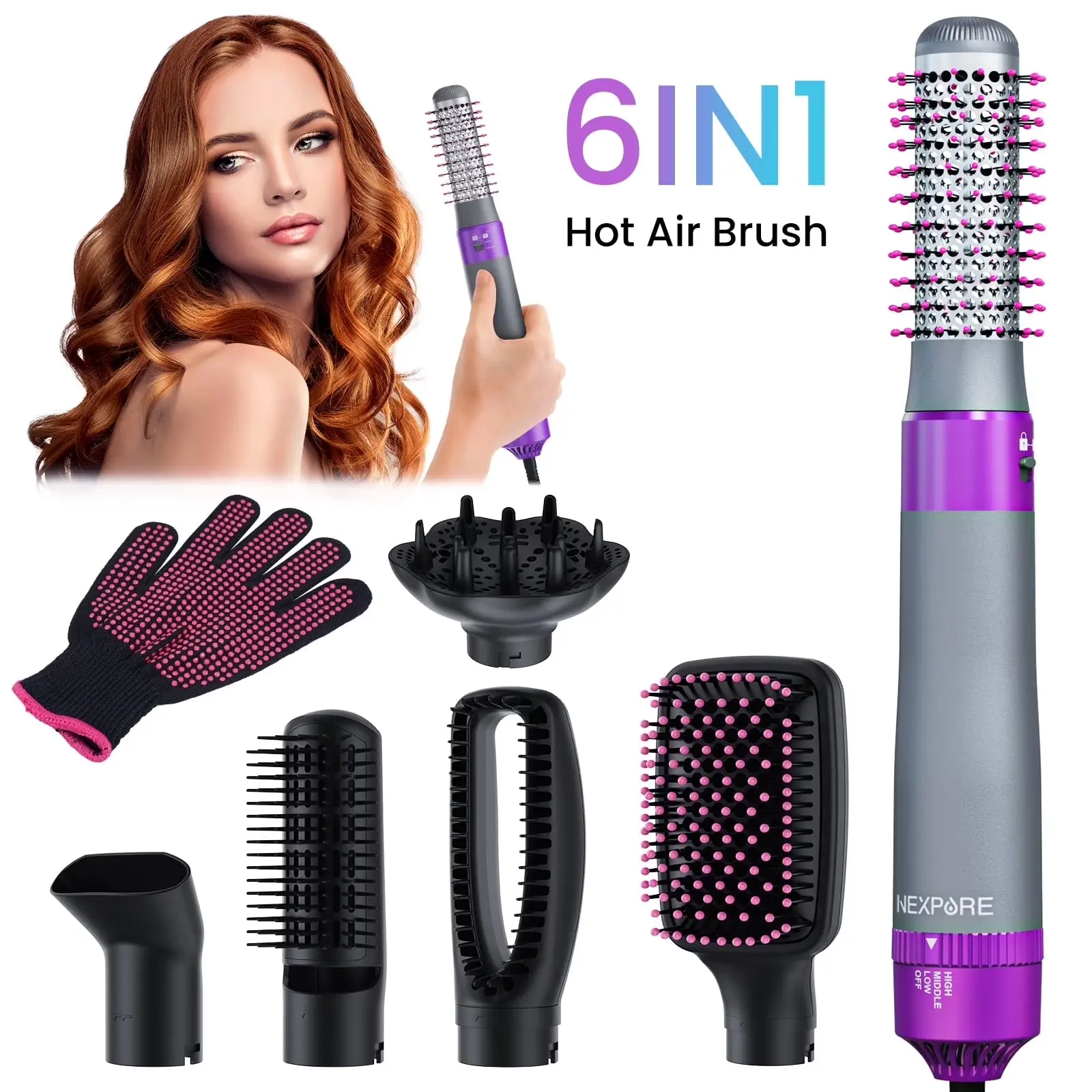 NEXPURE Hair Dryer Brush