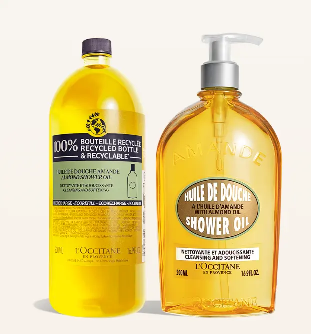 L'Occitane  杏仁油洗护套装