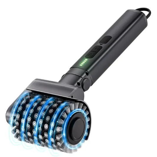 QKMPOM 户外三种速度无绳电动烧烤滚刷