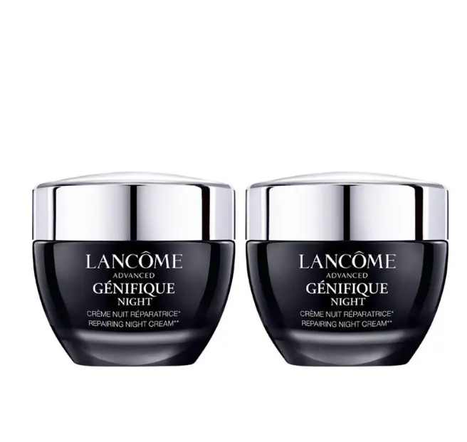 Lancome 小黑瓶夜间修护霜 50ml*2