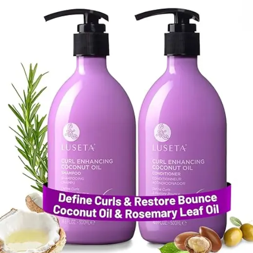 Luseta Curly Hair Shampoo & Conditioner Set