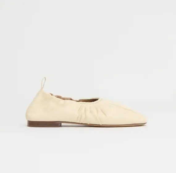 Mansur Gavriel Ruched 芭蕾舞鞋