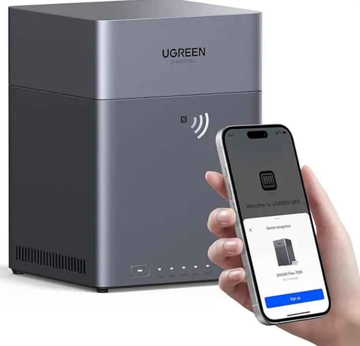 UGREEN NASync DH4300 Plus 4盘位台式机
