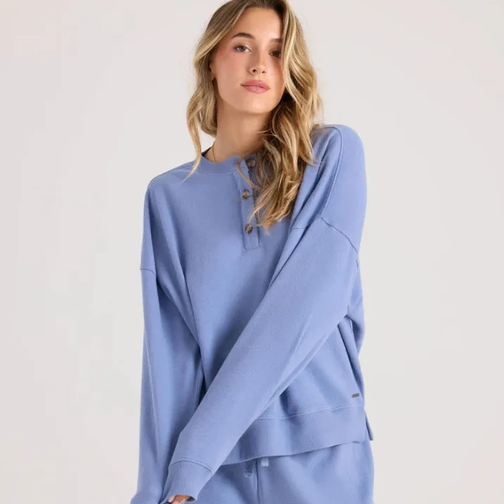 Volcom 抓绒亨利衫