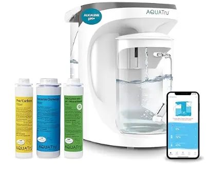AquaTru Carafe 智能碱性台式净水器