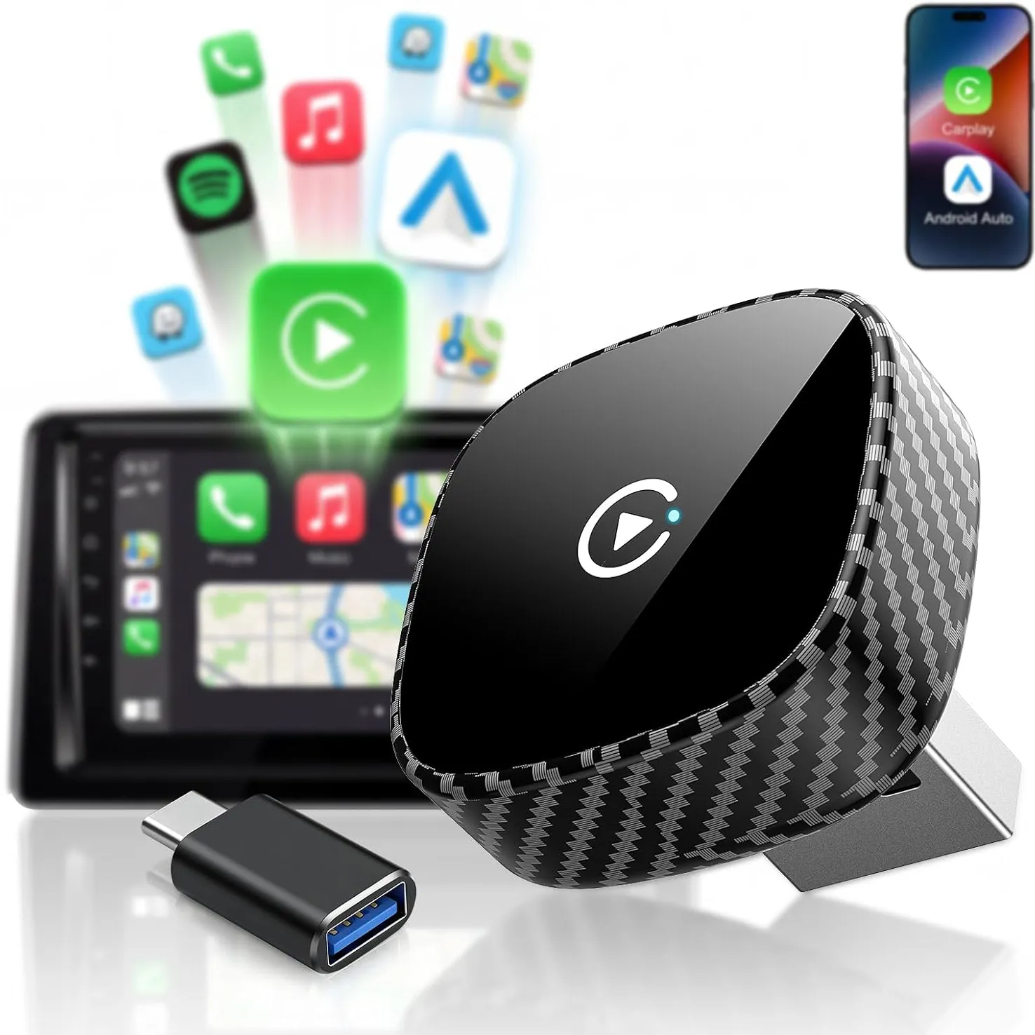 无线 CarPlay 适配器（2026 年升级版）