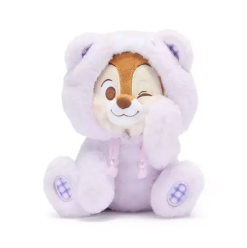 Chip（奇奇）泰迪熊装毛绒公仔 – 8英寸 – 迪士尼日本商店