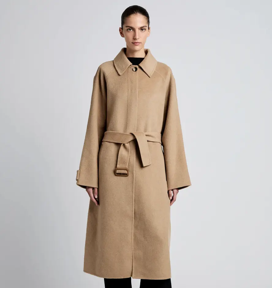 Proenza Schouler Juliette 驼色羊毛大衣