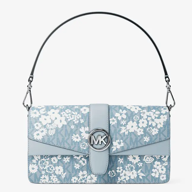 Michael Kors Greenwich 中号印花单肩包